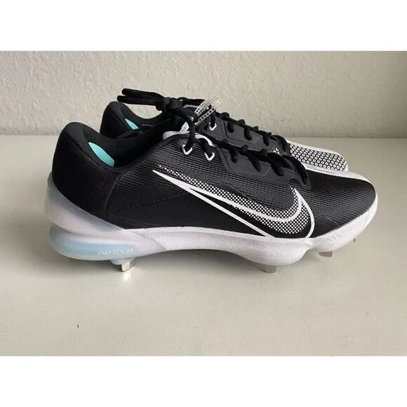 NIKE FORCE ZOOM TROUT 7 PRO BASEBALL COLLEGE Black White Men’s Sz 14 CQ7224-005 - Picture 3 of 10